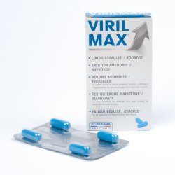 3C PHARMA VIRIL MAX  N4 tab. Seksualiniam aktyvumui
